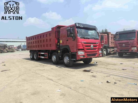 Camion benne HOWO 8x4 d'occasion 371CV à vendre en Côte d'Ivoire – Prix, Spécifications et Exportation vers Abidjan