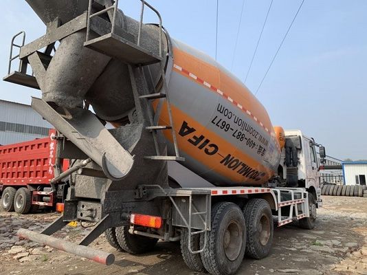 Camion malaxeur à béton d'occasion avec pompe hydraulique, camion malaxeur à béton d'occasion 8m³, 10m³