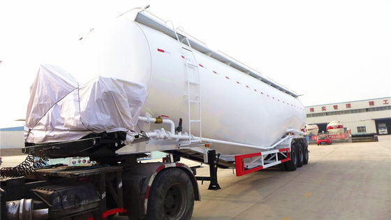 Remorque de ciment en vrac sec robuste de 54000 kg pour équipementier