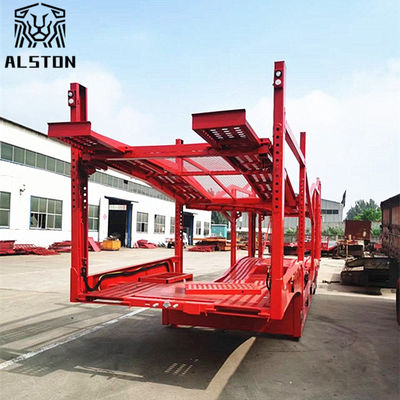 Une remorque de 6 places de qualité supérieure, transport de voiture à 2 essieux de 13,75 m