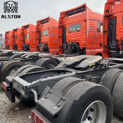 Camion Sitrak d'occasion de 480 chevaux, camion tracteur d'occasion 6x4 avec transmission manuelle