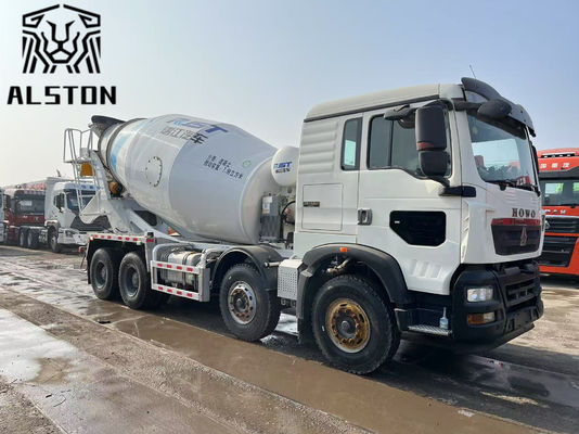 Sinotruk Howo TX 8x4 camion mélangeur de béton, utilisé Howo TX 340HP camion mélangeur