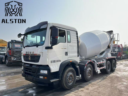Sinotruk Howo TX 8x4 camion mélangeur de béton, utilisé Howo TX 340HP camion mélangeur