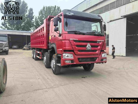 Vente de camion à ordures HOWO 375HP 8x4 en Guinée