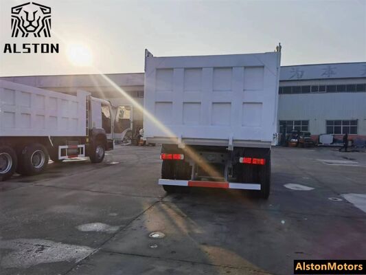 Vente en Zambie d'un camion à ordures Sinotruk HOWO 371HP 6x4 d'occasion, prêt pour l'exploitation minière et la construction