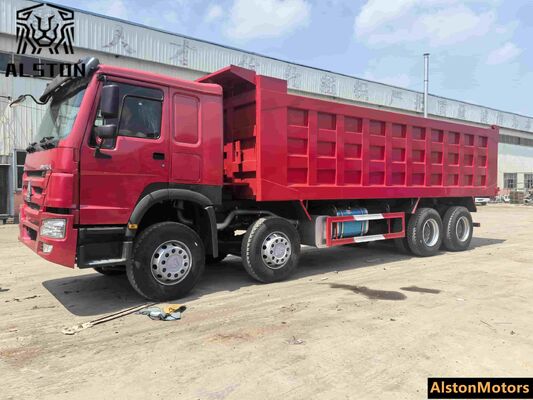 Camion benne HOWO 8x4 d'occasion 371CV à vendre en Côte d'Ivoire – Prix, Spécifications et Exportation vers Abidjan
