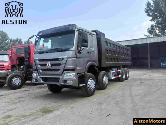 Vente de camion à ordures Sinotruk HOWO 375HP 8x4 utilisé au Cameroun