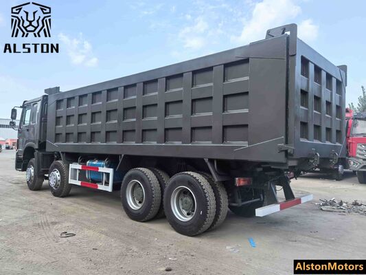 Vente de camion à ordures Sinotruk HOWO 375HP 8x4 utilisé au Cameroun
