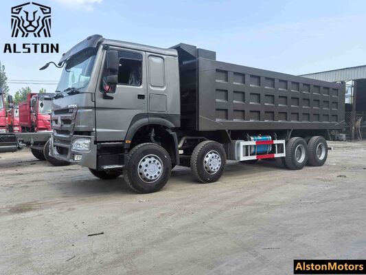 Vente de camion à ordures Sinotruk HOWO 375HP 8x4 utilisé au Cameroun