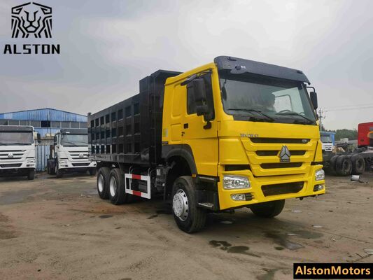 Truc à ordures HOWO 6x4 utilisé 371HP Euro 2 LHD à vendre au Burundi