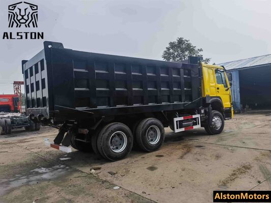 Truc à ordures HOWO 6x4 utilisé 371HP Euro 2 LHD à vendre au Burundi