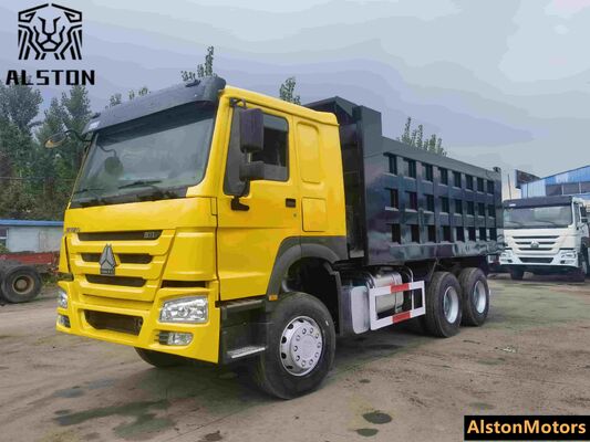 Truc à ordures HOWO 6x4 utilisé 371HP Euro 2 LHD à vendre au Burundi