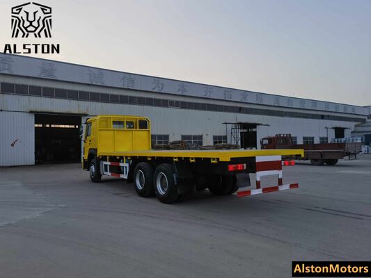 Refurbished Used HOWO 6x4 Flatbed Cargo Truck for Sale
