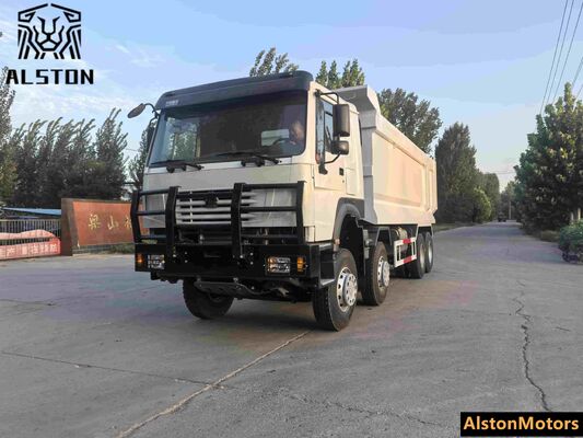 Camion-benne HOWO d'occasion remis à neuf à vendre en Chine