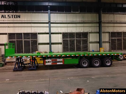 Flatbed Semi Trailer for Sale | 12m 45ft Container Trailer