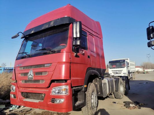 Camions tracteurs Sinotruk Howo d'occasion 375CV 10 pneus nouvelle peinture