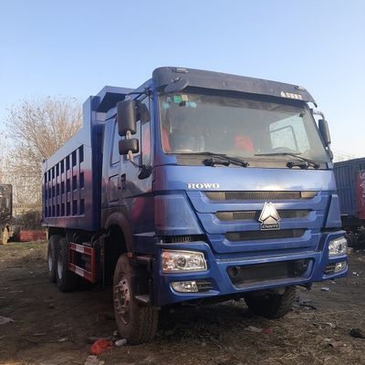 Bleu 6x4 camions Howo d' après-vente, Sinotruk Howo 10 roues camion à ordures