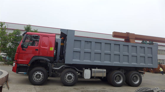 8x4 371 chevaux de seconde main Howo 12 roues camion de décharge