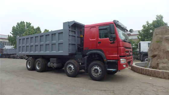 8x4 371 chevaux de seconde main Howo 12 roues camion de décharge