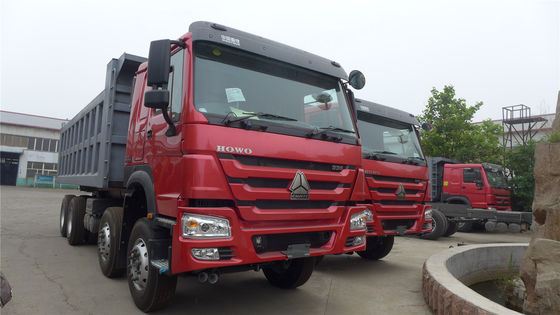 8x4 371 chevaux de seconde main Howo 12 roues camion de décharge