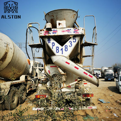 6x4 10M3 12M3 Camion à béton usagé, camion de béton prêt à être mélangé