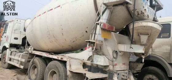 Camion malaxeur à béton d'occasion Howo 6x4, camion malaxeur de ciment sur site 10m³