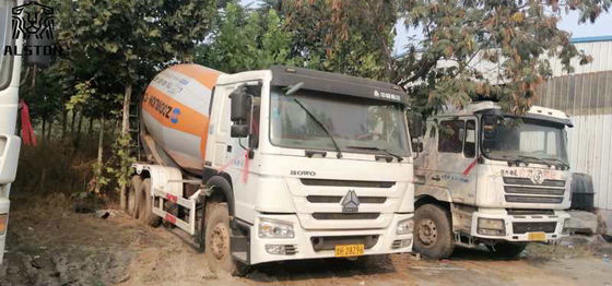 Camion malaxeur à béton d'occasion Howo 6x4, camion malaxeur de ciment sur site 10m³