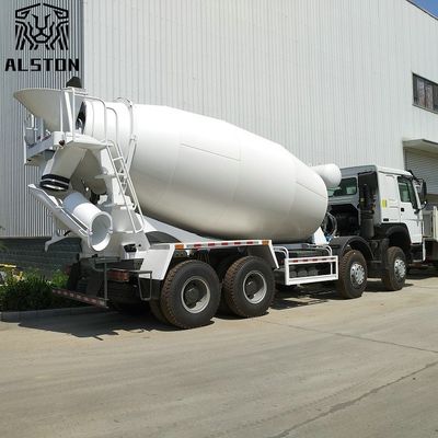 8x4 12cbm Howo utilisé camion de béton avec pompe