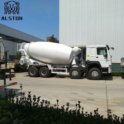 8x4 12cbm Howo utilisé camion de béton avec pompe