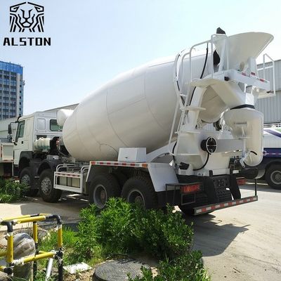 8x4 12cbm Howo utilisé camion de béton avec pompe