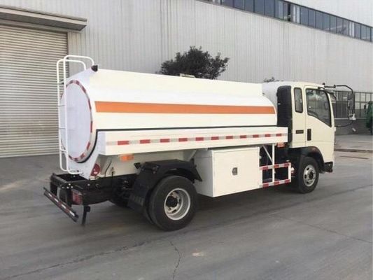 Howo 3cbm 5cbm Petit pétrolier camion pétrolier camion