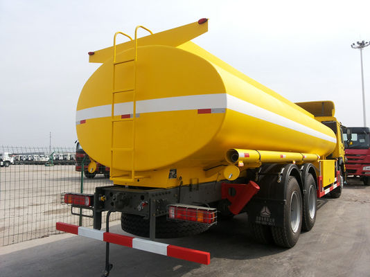 Camion pétrolier à carburant diesel jaune 371HP 6X4 20000L