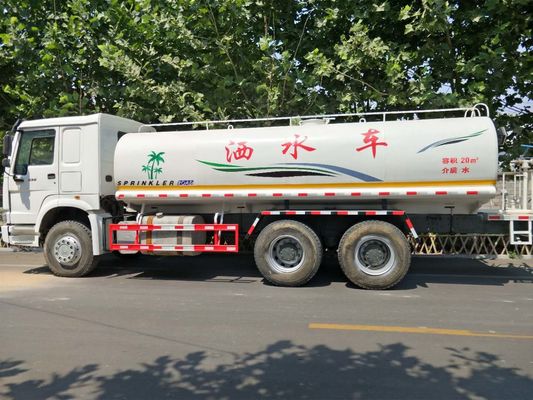 Camions-citernes à eau Howo d'occasion diesel 6x4 de 5000 gallons