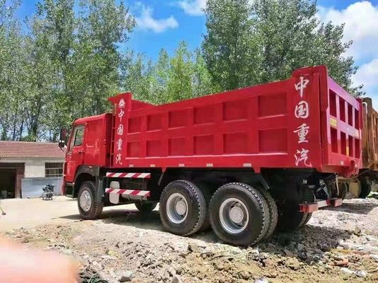6x4 375 chevaux utilisés 30 tonnes camions de décharge d'occasion