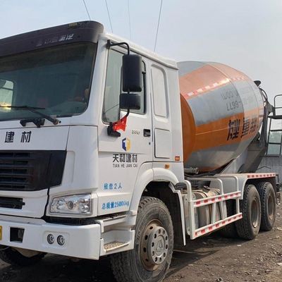 Camion malaxeur à béton d'occasion avec pompe hydraulique, camion malaxeur à béton d'occasion 8m³, 10m³
