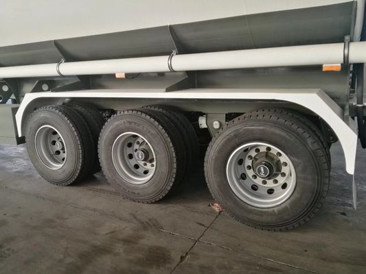 Semi-remorque citerne à carburant à suspension mécanique, Remorque citerne à pétrole brut