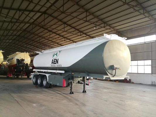 Semi-remorque citerne à carburant à suspension mécanique, Remorque citerne à pétrole brut