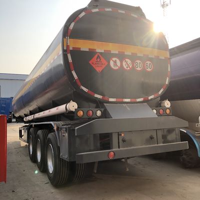 Semi-remorque citerne à carburant tri-essieux de 40000 à 45000 litres