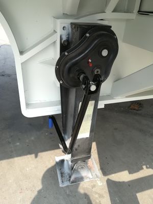 Remorques surbaissées à col de cygne détachable à 3 essieux pour le transport de machines