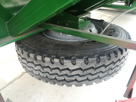 60T 100T 3 semi-remorque à essieu bas, remorque hydraulique extensible à essieu bas