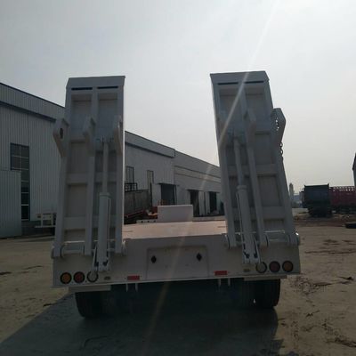 50 tonnes de semi-remorque à lit bas, capacité de charge supérieure