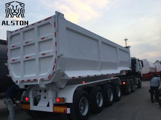 Vérin hydraulique 50T remorques bennes 4 essieux type U