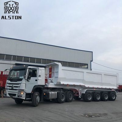 Vérin hydraulique 50T remorques bennes 4 essieux type U