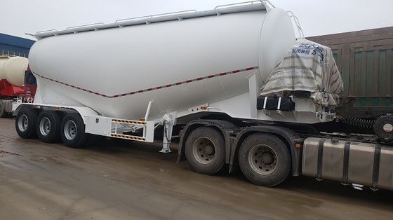 Trailers à ciment en vrac CCC, trailers à cendres volantes à 3 essieux