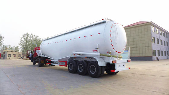 Remorque de ciment en vrac sec robuste de 54000 kg pour équipementier