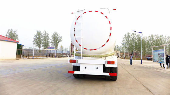 Remorque à ciment en vrac à triple essieu de 50 tonnes, semi-remorque à ciment en vrac