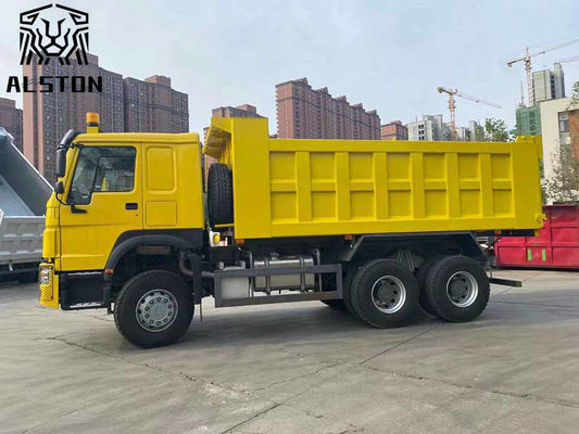 Les camions à ordures Sinotruk Howo utilisés 375 ch à gauche