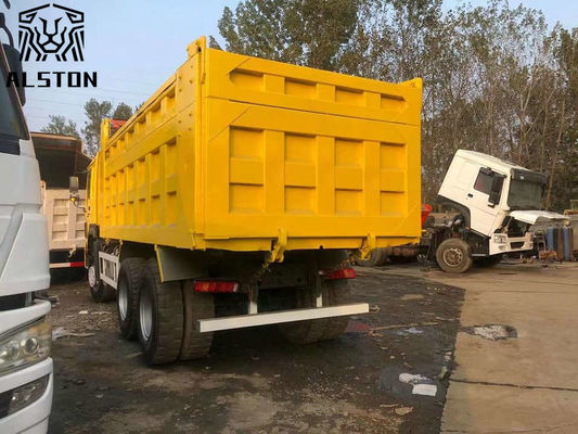 Camion benne Sinotruk Howo 6x4 d'occasion 30 tonnes 371 CV pour la construction